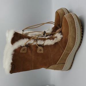 Sperry faux fur lined winter boots Sz 9.5